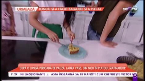 După o lungă perioadă de timp, Laura Vass a revenit pe sticlă