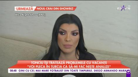 Andreea Tonciu își tratează problemele la mare