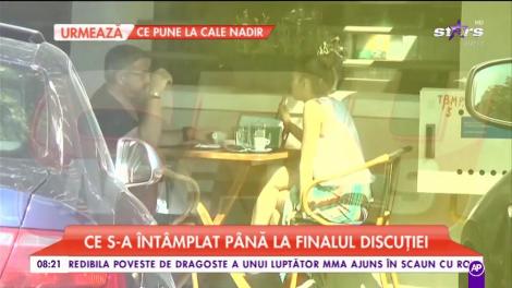 Joshua Castellano şi-a scos iubita la terasă