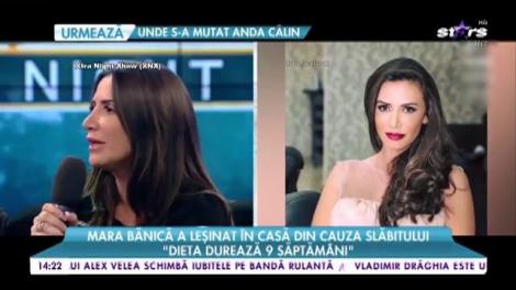 Mara Bănică a trecut prin momente de coşmar din cauza unei diete
