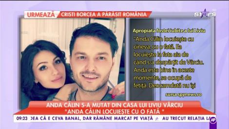 Anda Călin s-a mutat din casa lui Liviu Vârciu