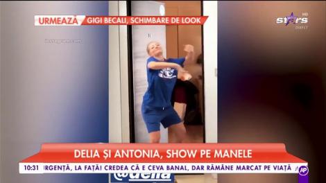 Delia şi Antonia, show pe manele!