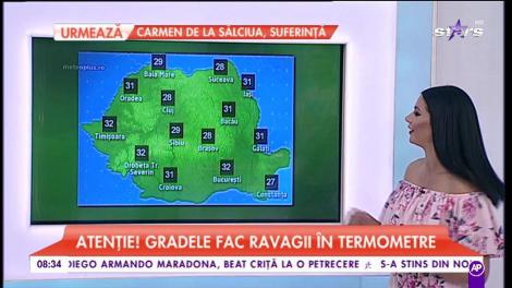 Atenție! Gradele fac ravagii în termometre