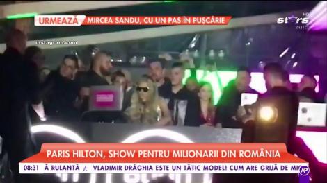 Paris Hilton a făcut show de show într-un club de fiţe din Capitală!