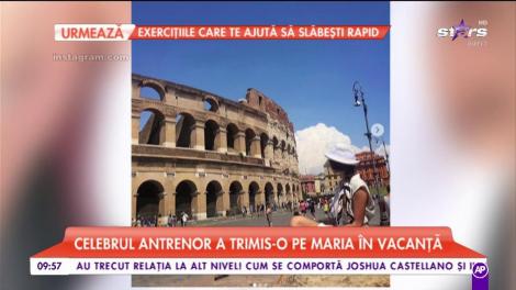 Anghel Iordănescu, cadou inedit pentru Maria, fiica lui