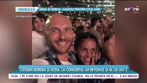 Cătălin Bordea și soţia, la concertul lui Beyonce și al lui Jay Z
