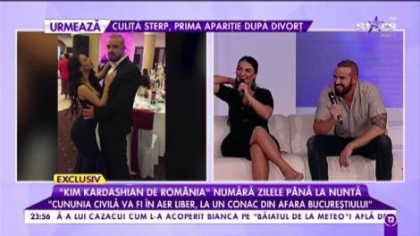 ”Kim Kardashian de România”, numără zilele până la nuntă. Ultimele detalii ale marelui eveniment