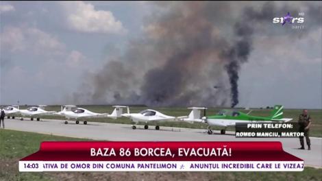 Un avion MIG s-a prăbușit la baza aeriană Borcea