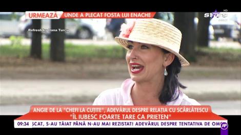 Angie de la "Chefi la cuțite", adevărul despre relația cu Cătălin Scărlătescu: ”Îl iubesc foarte tare. M-am întors în România ca să...”
