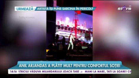 Ela și Anil au zburat până la Milano pentru Eminem