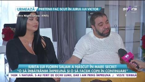 Roxana Dobre, iubita lui Florin Salam, a născut în mare secret