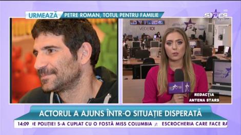 Actorul Toma Cuzin, probleme grave cu banii