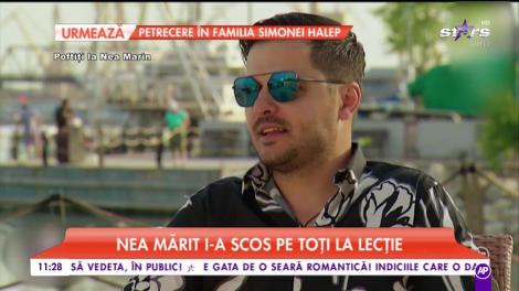 Nea Mărin i-a scos pe toți la lecție