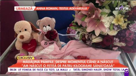 Mădălina Pamfile a născut. Cum se simte micuța Sophia
