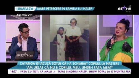 Cornelia Catanga şi-a acuzat soţul că i-a schimbat copilul la naştere