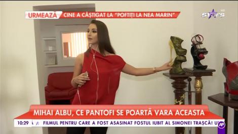 Mihai Albu, ce pantofi se poartă vara aceasta: ”Nu se mai poartă platformele”