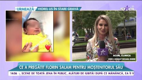 Roxana Dobre îsi duce prinţişorul acasă