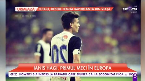 Ianis Hagi, primul meci în Europa