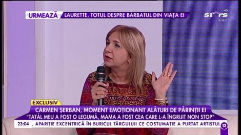 Carmen Șerban, moment emoționant alături de părinții ei: „Părinții mei fac nunta de aur la anul”