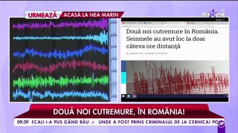 Două noi cutremure în România