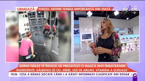 Adina Halas te învață să pregătești o mască anti-imbătrânire