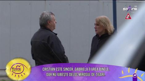 Cristian și Gabriela, întâlnire eșuată: „Într-o relație trebuie să faci compromisuri”