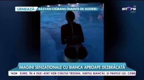 Imagini senzationale cu Bianca Drăgușanu aproape dezbrăcată! A dat startul sezonului piscinelor în rândul vedetelor!