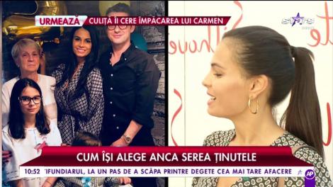 Cum își alege Anca Serea ținutele