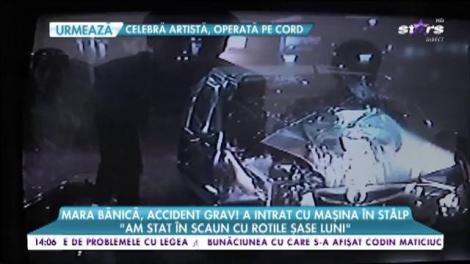 Mara Bănică a fost implicată într-un accident grav. Medicii i-au dat 1% şanse de supravieţuire