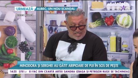 Minodora şi Serghei Mizil şi-au etalat talentele de bucătari iscuţiţi!