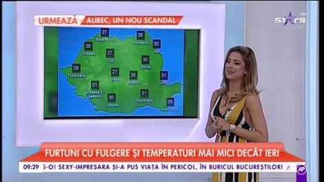 Vremea nu tine cu noi nici in acest weekend! Furtuni, fulgere și temperaturi scăzute