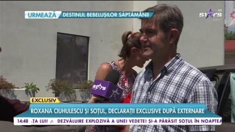 Roxana Ciuhulescu, primele declarații după externare