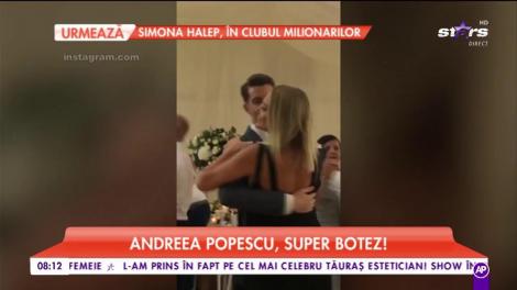 Andreea Popescu, botez într-un mod inedit!