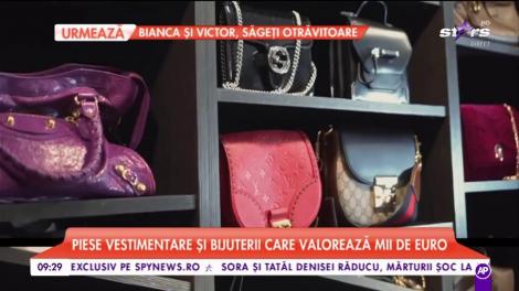Actrița Teeny Panosian are un dressing cu piese vestimentare și bijuterii de mii de Euro