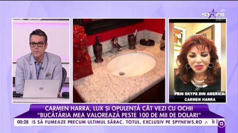 Carmen Harra, viață de lux. Accesoriile și hainele ei costă cât zece apartamente în România