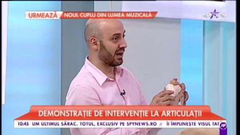 Demonstrație de intervenție la articulații la Star Matinal