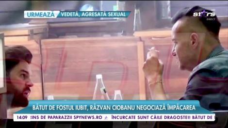 Bătut de fostul iubit, Răzvan Ciobanu negociază împăcarea
