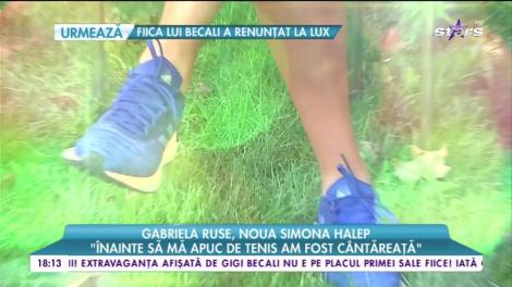 Gabriela Ruse, noua Simona Halep: "Înainte să mă apuc de tenis am fost cântăreață"