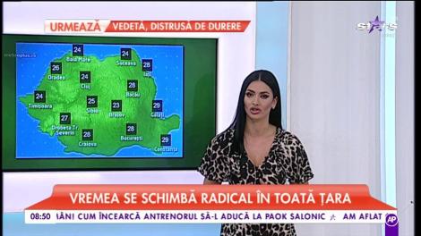 Vremea se schimbă radical în toată țara se anunță ploi și furtuni