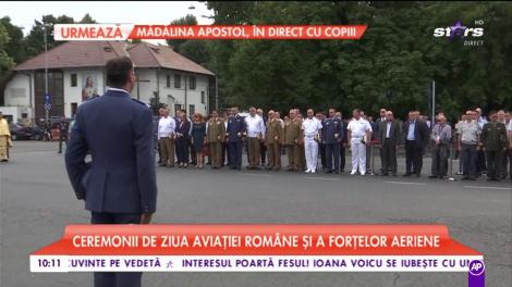 Ceremonii de Ziua Aviației Române și a Forțelor Aeriene
