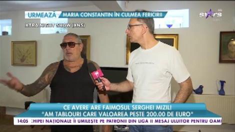 Ce avere are faimosul Serghei Mizil! ”Am tablouri care valorează peste 200.00 de Euro”