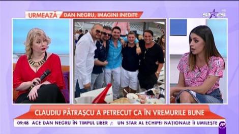 Claudiu Pătrașcu a petrecut ca în vremurile bune