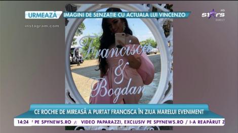 Francisca, "Kim Kardashian de România", primele imagini de la nuntă