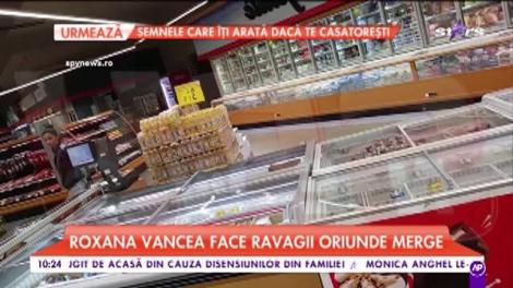 Roxana Vancea face ravagii oriunde merge! Vedetei îi place să se joace cu imaginația bărbaților