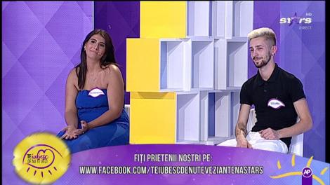 Alexandra a venit la "Te iubesc te nu te vezi" să-și întâlnească marea dragoste