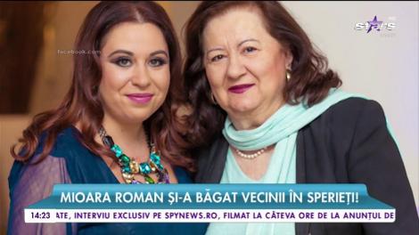 Mioara Roman şi-a băgat vecinii în sperieţi. Oamenii au intrat în panică şi au vrut să cheme Poliţia