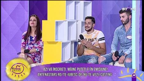 Cristi atacă în valuri, iar Florin este politicos și reținut. Cine îi va câștiga inima Mariei?