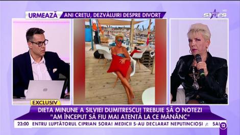 Dieta minune a Silviei Dumitrescu! Trebuie să o notezi!