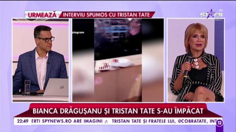 Răsturnare de situație! Bianca Drăguşanu şi Tristan Tate s-au împăcat!