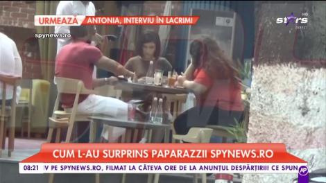 Dorian Popa pune banii deoparte şi nu îi risipeşte cu domnişoarele. Cum a fost surprins artistul la o terasă din Capitală